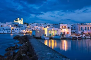 picturesque naousa town paros island greece night 163782 7234 2